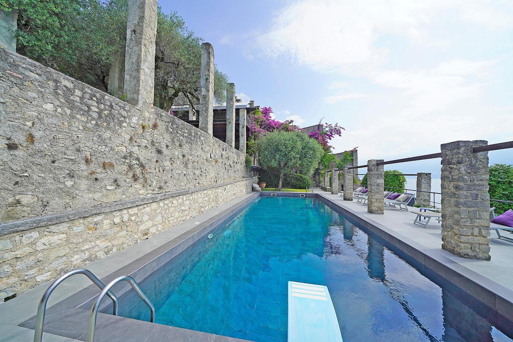 Villa Rachele: Stunning Luxury Villa In Centre Gargnano With Private Pool And Breathtaking Views Exterior photo