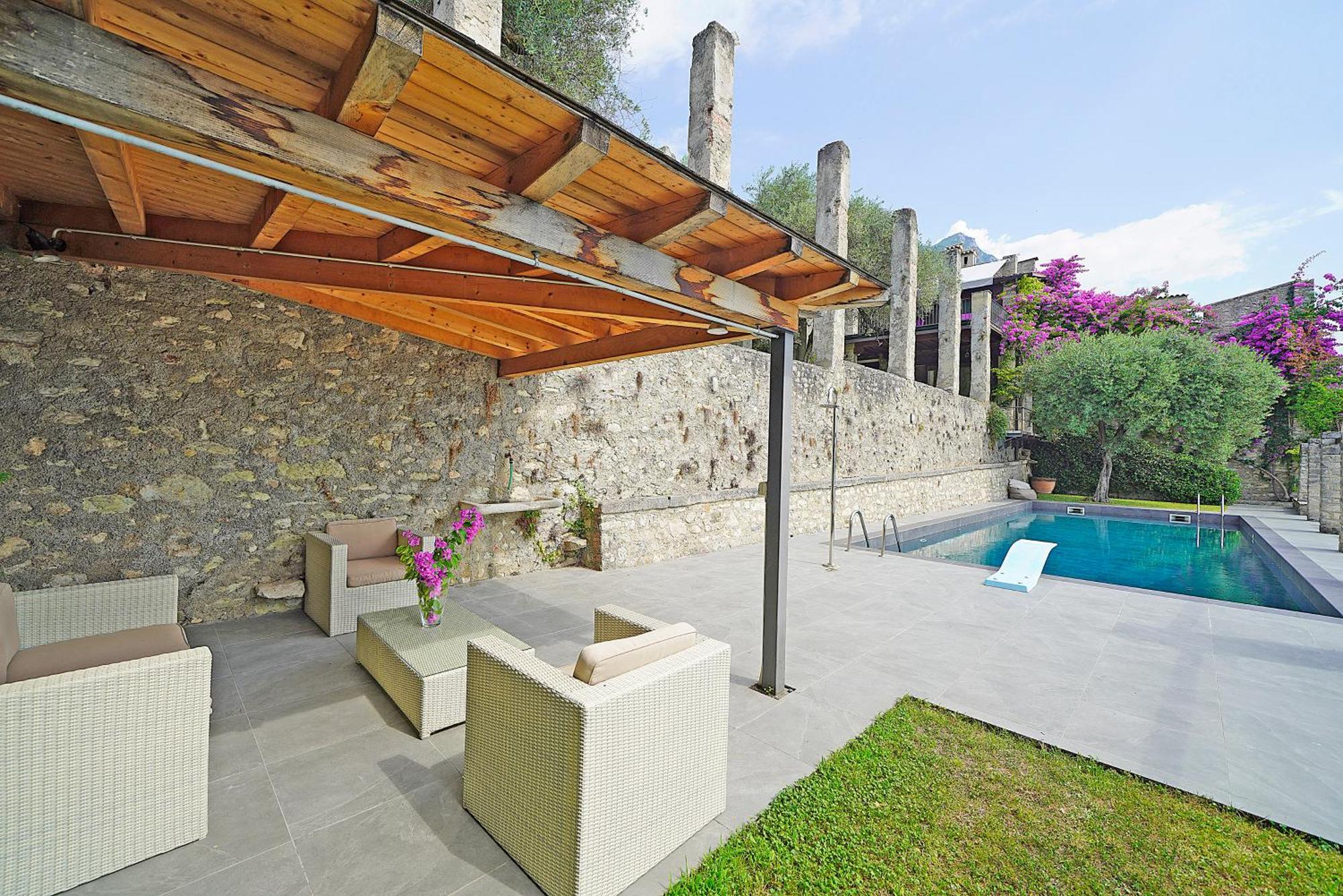 Villa Rachele: Stunning Luxury Villa In Centre Gargnano With Private Pool And Breathtaking Views Exterior photo