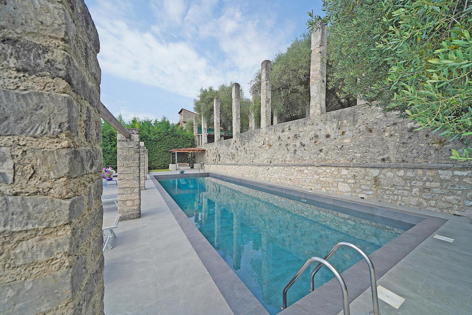 Villa Rachele: Stunning Luxury Villa In Centre Gargnano With Private Pool And Breathtaking Views Exterior photo